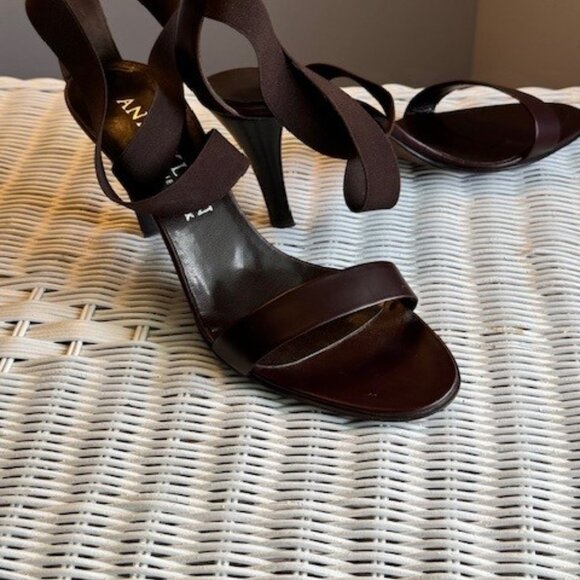 Anne Klein leather sandal. Size 10M. Never worn - Brand new - Picture 3 of 5